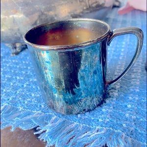 Silver Baby Cup and Silver Bowl